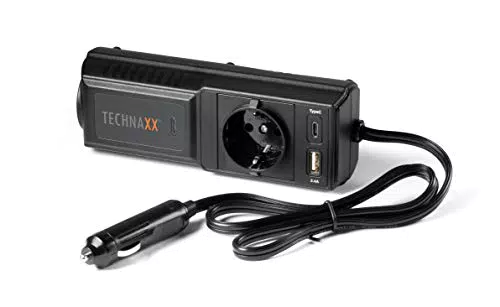 Technaxx TE21 Wechselrichter 200W - Spannungswandler für elektronische Geräte
