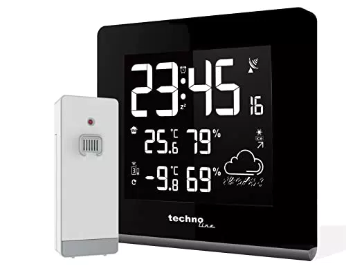 Technoline Moderne Wetterstation mit Displaydarstellung - WS 9065