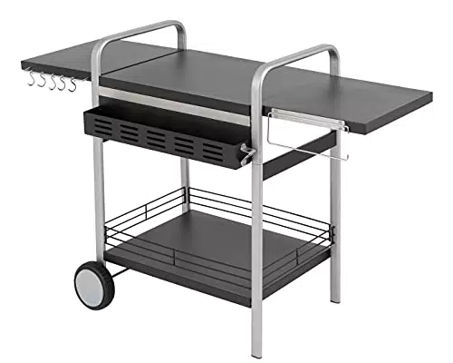 tepro Gasgrill Universal BBQ-Tisch, abklappbare Seitenablagen