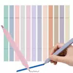 Textmarker Set 2-in-1 mit 12 Pastellfarben - Marker Highlighter Stifte