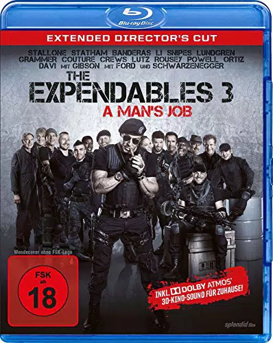 The Expendables 3 - Extended Director's Cut - Dolby Atmos [Blu-ray]