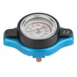 Thermostatischer Kühlerdeckel mit Temperaturanzeige - Universell und Auslaufsicher