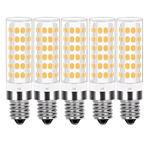 TiafelnGLY E14 LED Mais Glühbirnen 7W Warmweiss, 5er Pack