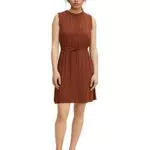 TOM TAILOR Denim Damen Sommerkleid mit Kordelzug - Modell 1031310