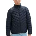 TOM TAILOR Herren 1036073 Lightweight Steppjacke mit Stehkragen