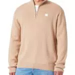 TOM TAILOR Herren Troyer Strickpullover