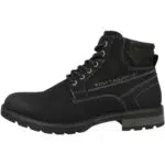 Tom Tailor Herren Mode-Stiefel - Stilvolle Schwarze Stiefel