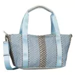 TOM TAILOR, LEONI, Damen, Shopper Light Blue
