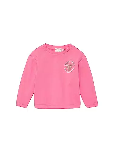 TOM TAILOR Mädchen Sweatshirt mit Pailletten - Größe 116/122