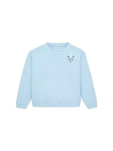 TOM TAILOR Mädchen Sweatshirt mit Party-Panda Print