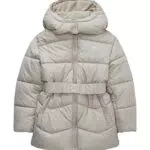 TOM TAILOR Mädchen Winterjacke mit Gürtel - Kindermodell