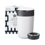 Tommee Tippee Windeleimer mit umweltfreundlichem Twist and Click System und antibakterieller GREENFILM Nachfüllkassette.