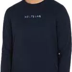 Tommy Hilfiger Herren Langarmshirt - Blau