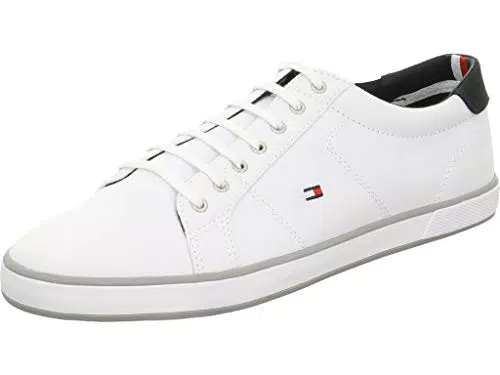 Tommy Hilfiger Herren Sneakers H2285Arlow 1D, Weiß