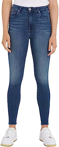 Tommy Jeans Damen Sylvia High Waist Jeans - Blau
