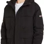 Tommy Jeans Herren Parka Tech Winter - Schwarz