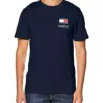 Tommy Jeans Herren T-Shirt Essential Flag Tee Slim Fit