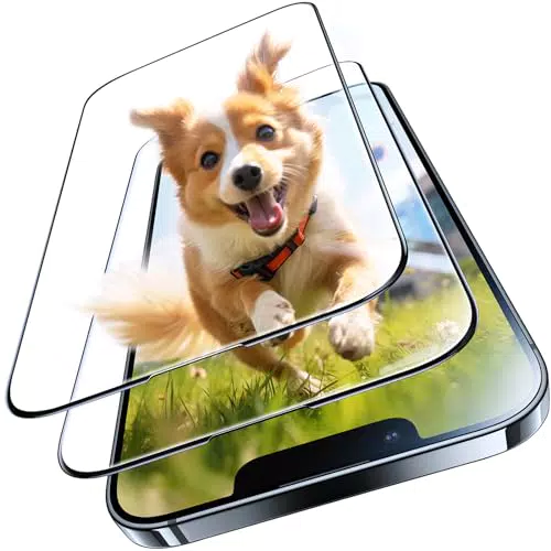 TORRAS Diamant-Schild für iPhone 13 Mini aus 9H+ Glas - Militärstandard Schutzfolie