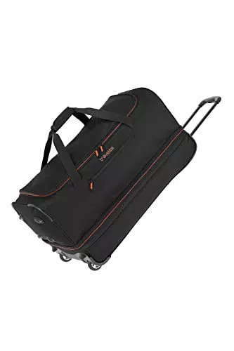 Travelite 2-Rad Trolley Reisetasche Größe L mit Dehnfalte - Weichgepäck Reisetasche mit Rollen, 70 cm, 98 Liter (erweiterbar auf 119 Liter)