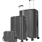 Travelite Vaka Trolley Set mit Beautycase - Praktisches Reiseset