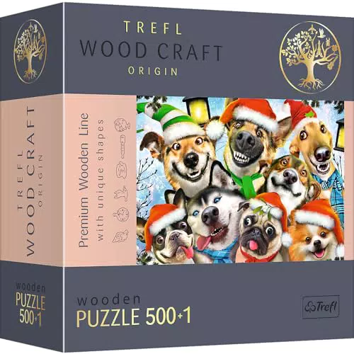 Holzpuzzle Weihnachtsfiguren - Premium-Puzzle für Erwachsene und Kinder ab 12 Jahren