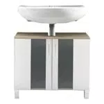 Trendteam Smart Living - Waschbeckenunterschrank Unterschrank - Badezimmer - Porto