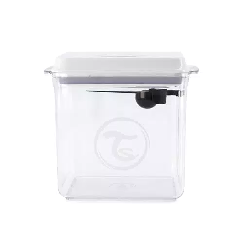 Twistshake Milchpulver Aufbewahrung Behälter mit Löffel 1700 ml & Termichy Milchpulver Portionierer Baby Stapelbar Milchpulver Aufbewahrungsbox 2 Stück