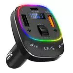 Bluetooth FM Transmitter fürs Auto mit Freisprecheinrichtung und Schnellladefunktion