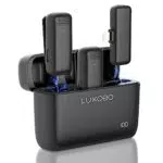 Dual-Lavalier-Mikrofon Wireless für iPhone mit Rauschunterdrückung