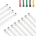 Hochwertige Kabelbinder von V1 Trade - 200 mm x 4,8 mm - Set mit 100 Stück