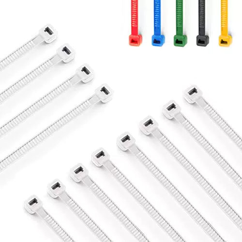 Hochwertige Kabelbinder von V1 Trade - 200 mm x 4,8 mm - Set mit 100 Stück