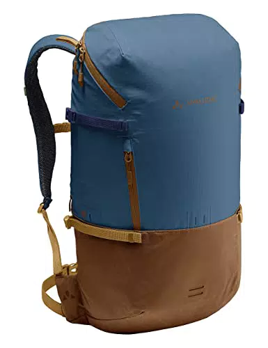 VAUDE Cityrucksack CityGo blau 30 L, wasserdichter Rucksack Damen & Herren