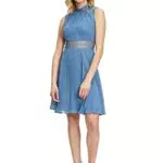 Vera Mont Damen Cocktailkleid - Hushed Blue