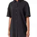 VERO MODA Women's VMQUEENY S/S Short Shirt Dress WVN GA Kleid