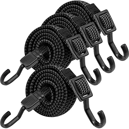 Gummispanner mit Metallhaken für Sonnensegel und Gartenbedarf