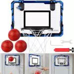 Kinder Basketballkorb fürs Zimmer - Wandmontage inkl. 3 Bälle & Zubehör