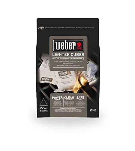 Weber Anzündwürfel - Schnelles Anzünden für Grill und Kamin