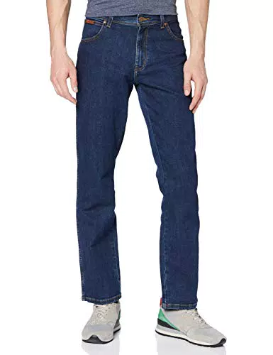 Wrangler Herren Texas Jeans, Blau