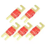 Autohaux Hochstromsicherung 200A Mini ANL Sicherung für Auto LKW Audio - Flachsicherungen Halter