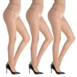 Transparente Damen Strumpfhosen von YAGAXI - Kontrolltop (Größe L)