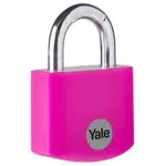 Yale Standardsicherheit Vorhängeschloss 32 mm Aluminium mit offenem Stahlbügel