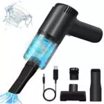 Handstaubsauger Yeegnar 6500PA - Kabelloser Mini Staubsauger 120W - Wiederaufladbar & Tragbar - Für Auto, Haus, Computer & Tierhaare