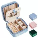 YEEXINE Schmuckkästchen, Kleine Schmuckkästchen Organizer für Damen