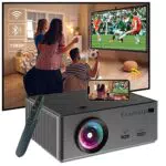 Mini WiFi Beamer für Heimkino: Full HD Bluetooth-Projektor