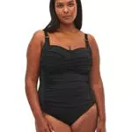 Zizzi Swim Damen Badeanzug mit Polsterung in Großen Größen