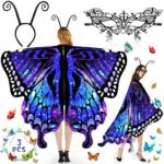 Schmetterlingsfee Wings Kostüm für Damen - Haarreif und Flügel