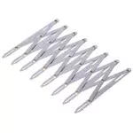 Aluminium-Nählehre für DIY-Vorhangzubehör - Metallknopf-Locator