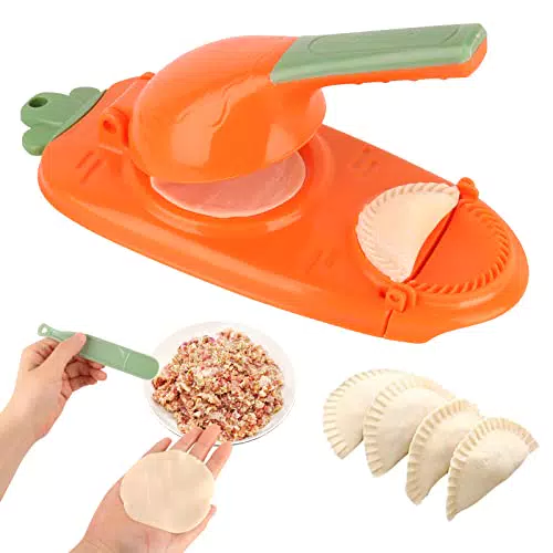 Teigtaschen Maker für die Haushaltsküche - 2-in-1 Dumpling und Ravioli Maschine