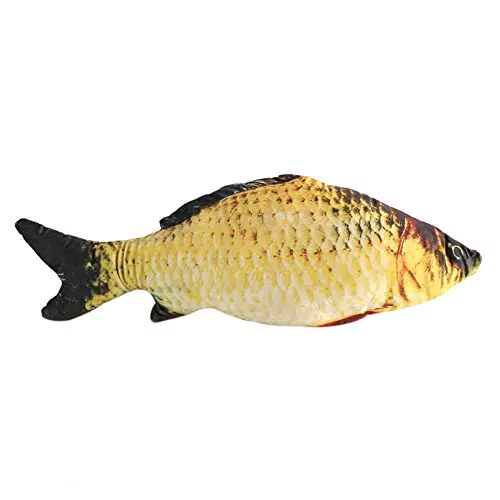 Karpfen Plüsch Dekokissen für Heimtextilien - 60 cm