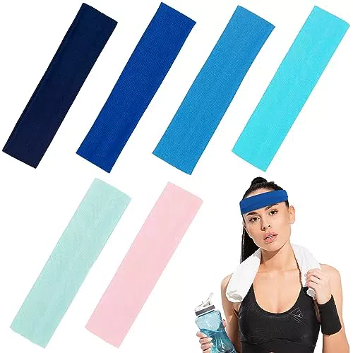 Sport-Stirnband für Damen und Herren - Elastisches Yoga-Stirnband